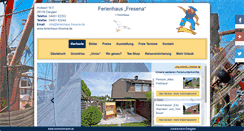 Desktop Screenshot of ferienhaus-fresena.de